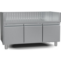 09.313.001 ΕΡΜΑΡΙΟ INOX BBQ TGH-B1-B8B-G ΜΕ ΠΟΡΤΕΣ