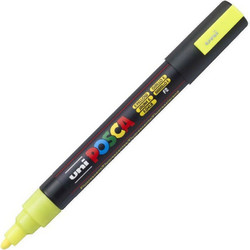 Posca Φωσφωρούχο Κίτρινο PC-5M Μαρκαδόρος Σχεδίου 2.5mm