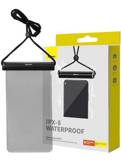 Baseus AquaGlide Waterproof Bag έως 7.2" Black