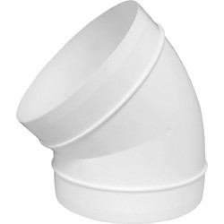 Europlast AL150-45 - Σύνδεσμος Αγωγών Πλαστικός, Γωνιακός 45 Φ150mm