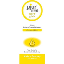 pjur Med Soft Glide Silicone Λιπαντικό Gel Κόλπου & Πρωκτού 1.5ml