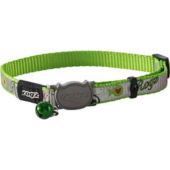 Περιλαίμιο Γάτας ROGZ, REFLECTOCAT LIME 10 mm X 20-30 cm