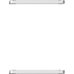 Radialight Icon Bars Kit Set Πετσετοκρεμάστρα 2 Μπάρες για Κάθετο Ψηφιακό Σώμα Θέρμανσης