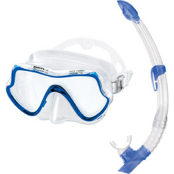Mares Pure Vision Set Μάσκα Θαλάσσης Διαφανή Μπλε