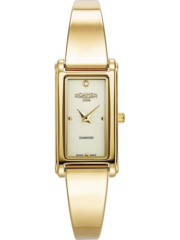 Roamer Γυναικείο Ρολόι με Χρυσό Μεταλλικό Μπρασελέ R866845483520