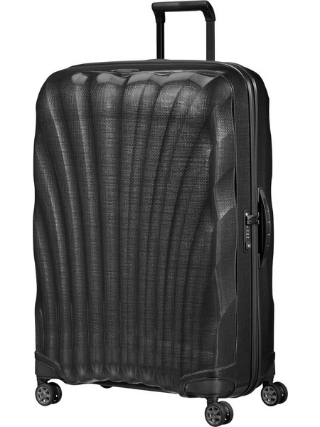 Samsonite C-Lite Spinner Βαλίτσα Μεγάλη 81x53x30cm με 4 Ρόδες Μαύρη