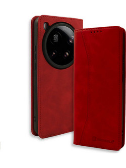 Bodycell Book Case Θήκη Πορτοφόλι Red (Xiaomi 15 Ultra)
