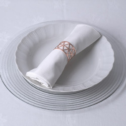 GloboStar(R) BISTRO 35005 Δαχτυλίδι Πετσέτας Μεταλλικό Χάλκινο Φ4.5 x Υ3cm