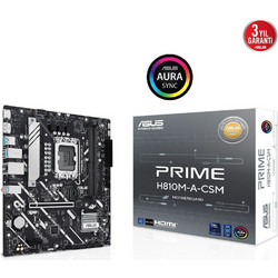 Asus Prime H810M-A-CSM Motherboard Micro ATX με Intel 1851 Socket
