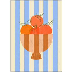 Poster 30x40 Bowl of Oranges - POSTER & FRAME