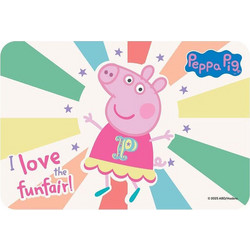Σουπλά φαγητού Diakakis Peppa Pig 43x29cm 482844