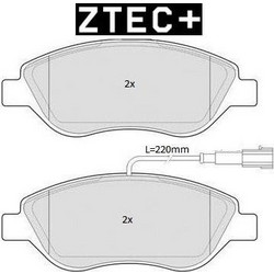 ΔΙΣΚΟΦΡΕΝΑ ZTEC+ FIAT ΕΜΠΡΟΣ