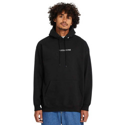 Volcom Single Stone Ανδρικό Φούτερ με Κουκούλα & Τσέπες Μαύρο A4132315-BLK