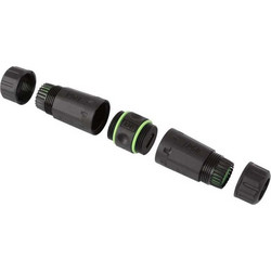 Techly Professional IWP-Md C6-IP68T-Sl - Slim αδιάβροχο Coupler Cat.6 RJ45 F/F IP68