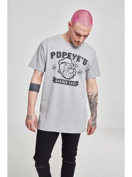 Popeye Barber Shop Tee heather grey