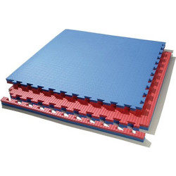 TATAMI (MAT02-100) 100x100x2cm (Red +amp Blue) Toorx