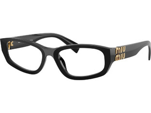 Miu Miu MU04YV 16K1O1 Γυναικείος Σκελετός Γυαλιών Οράσεως Κοκάλινος Μαύρος