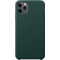 Apple Leather Case Forest Green (iPhone 11 Pro Max)