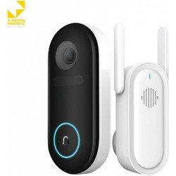 Imilab DoorBell 4MP 2.5K, 5200mAh Battery IP66 White - CMSXJ33A - Imilab