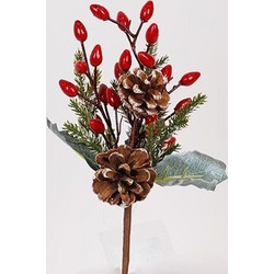 ΠΙΚΑΚΙ ΜΕ ΚΟΚΚΙΝΑ CRANBERRIES ΚΑΙ ΚΟΥΚΟΥΝΑΡΙ, 42cm
