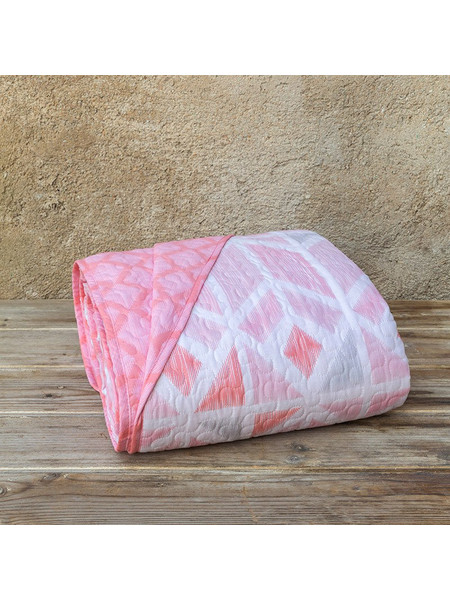 Κουβερλί μονό 160x245 Tisser Pink "Kocoon"