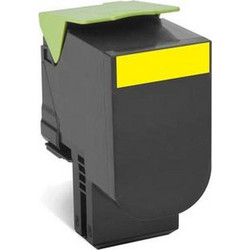 Lexmark 80C2XYE Yellow Toner