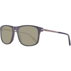 Helly Hansen HH5016 C03 Ανδρικά Γυαλιά Ηλίου Τετράγωνα Μεταλλικά Ασημί Μαύρα με Καφέ Polarized Φακό