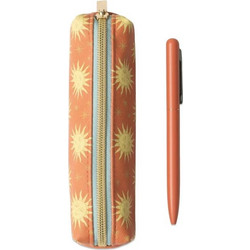 Σετ Στυλό & Κασετίνα Terracotta Sun - Μαύρο (2τμχ./0.7mm) - Designworks Ink