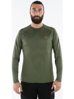 APU OLYMPUS LS T-SHIRT DARK OLIVE 80522
