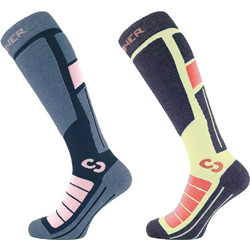 Sinner Pro Socks Ladies 2 Pack Unisex Κάλτσες