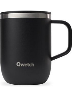Qwetch Insulated Mug 350ml Matt Black