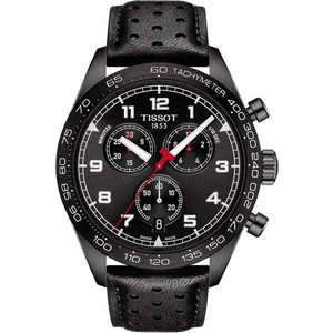 Tissot Ανδρικό Ρολόι Χρονογράφος με Μαύρο Δερμάτινο Λουράκι T131.617.36.052.00 Tissot Ανδρικό Ρολόι Χρονογράφος με Μαύρο Δερμάτινο Λουράκι T131.617.36.052.00