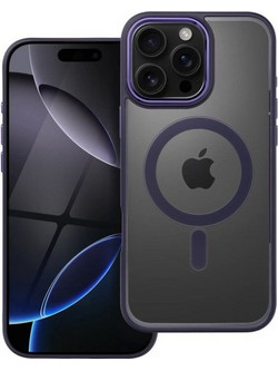 iS TPU MAG COLOR EDGE IPHONE 16 PRO MAX trans black purple backcover