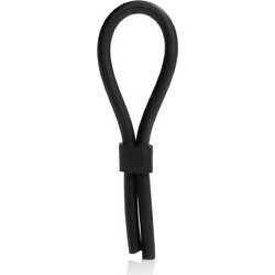 CalExotics Silicone Stud Lasso Cock Ring Ρυθμιζόμενο Ελαστικό Δαχτυλίδι Πέους & Όρχεων Σιλικόνης Μαύρο
