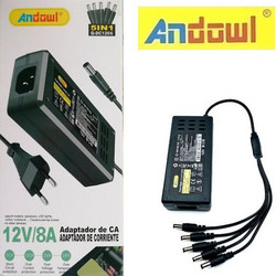 Τροφοδοτικό Universal 12V 8A 96W με 5 βύσματα Andowl Q-DC1266 45113751