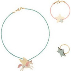 Flying Unicorn Jewellery set