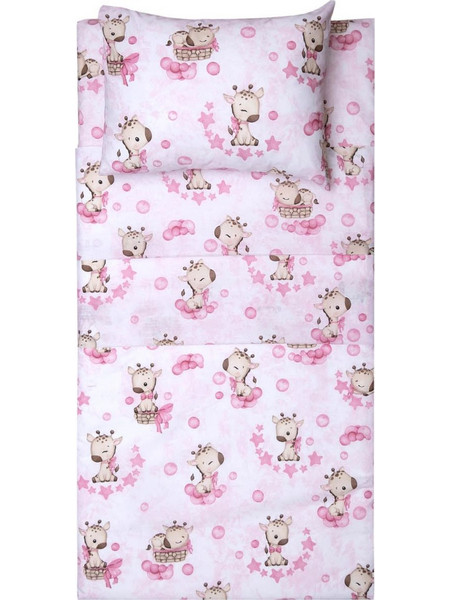 Κουβερλί Βρεφικό Κούνιας Baby Λούσυ Cotton Viopros (120x160) 1Τεμ