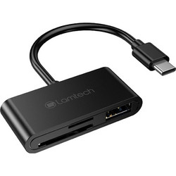 Lamtech LAM112457 Card Reader USB-C 3.2 Gen 1 για SD / microSD