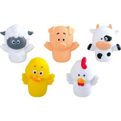 Playgo Ζωάκια Happy Finger Puppets - Ζώα Φάρμας κωδικός 1880