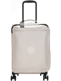 Kipling Spontaneous I7997-48I Βαλίτσα Καμπίνας 55x33x21cm με 4 Ρόδες Λευκή