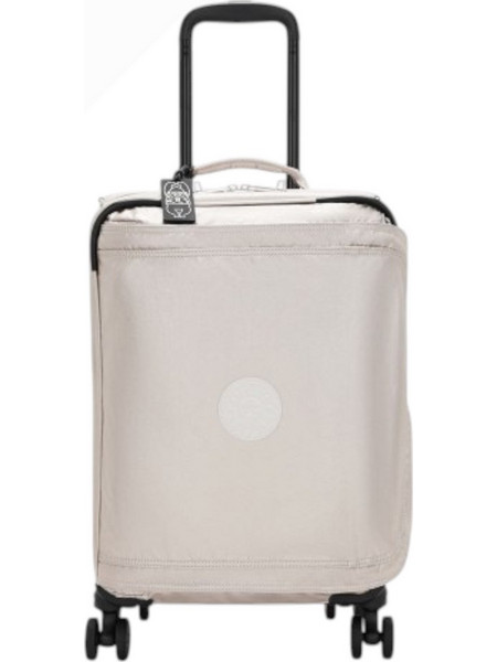 Kipling Spontaneous I7997-48I Βαλίτσα Καμπίνας 55x33x21cm με 4 Ρόδες Λευκή