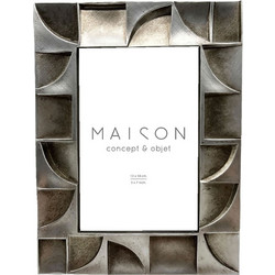 LOEN ΚΟΡΝΙΖΑ 18x2x24cm POLYRESIN ΑΣΗΜΙ ΓΥΑΛΙ
