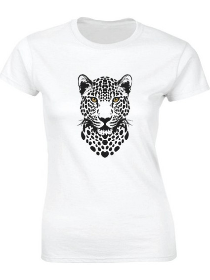 Γυναικείο T-shirt με τύπωμα Tiger