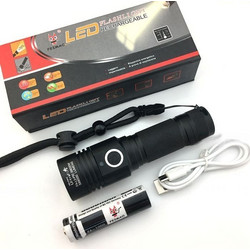 FEIMAO ΦΑΚΟΣ ΧΕΙΡΟΣ LED FLASHLIGHT RECHARGEABLE