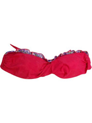 Modern Ocean Lorena Bikini Top Στράπλες Ροζ