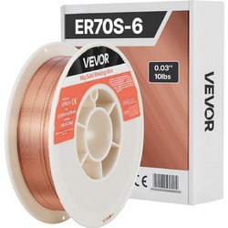 VEVOR Σύρμα Συγκόλλησης MIG ER70S-6 0.8mm 4.5kg για Ααθροίστη Συγκολλήσεις MIGHSSXHSER7QL6JD001V0