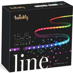 Twinkly Smart Ταινία LED Line Extension 220V RGB Φως 1.5m με Τροφοδοτικό