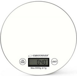 Esperanza Mango Ψηφιακή Ζυγαριά Κουζίνας 1gr/5kg White
