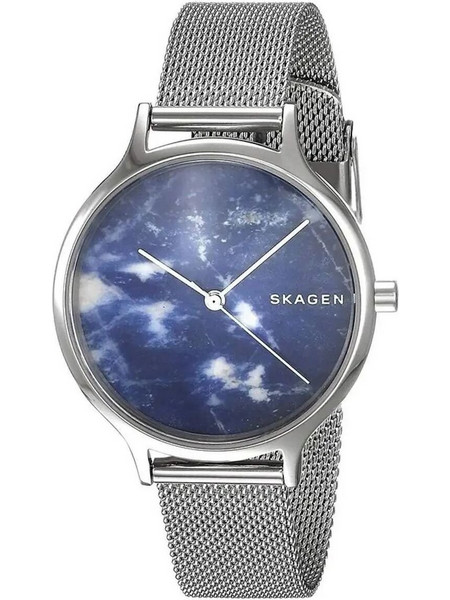 Skagen Anita Γυναικείο Ρολόι με Ασημί Μεταλλικό Μπρασελέ SKW2718