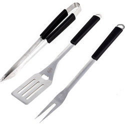 Σετ 3 τεμαχίων BBQ Plancha Grill με Soft touch Λαβές